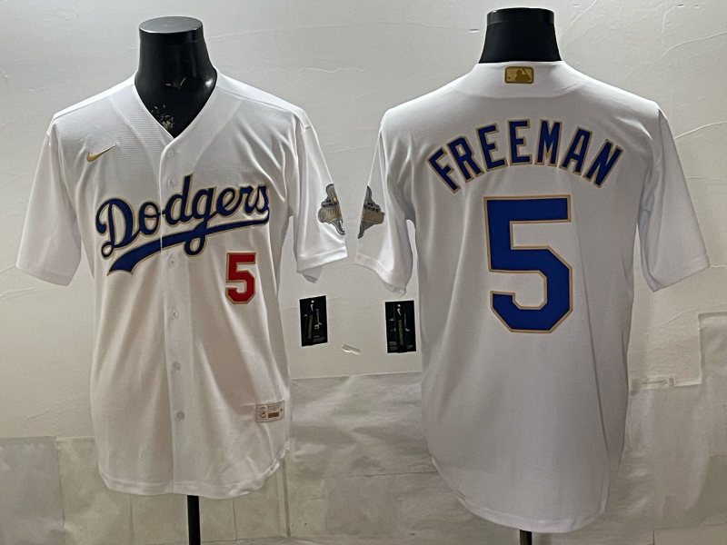 Men 2026 Los Angeles Dodgers #5 Freeman White Game Nike MLB Jersey 04003002->->MLB Jersey